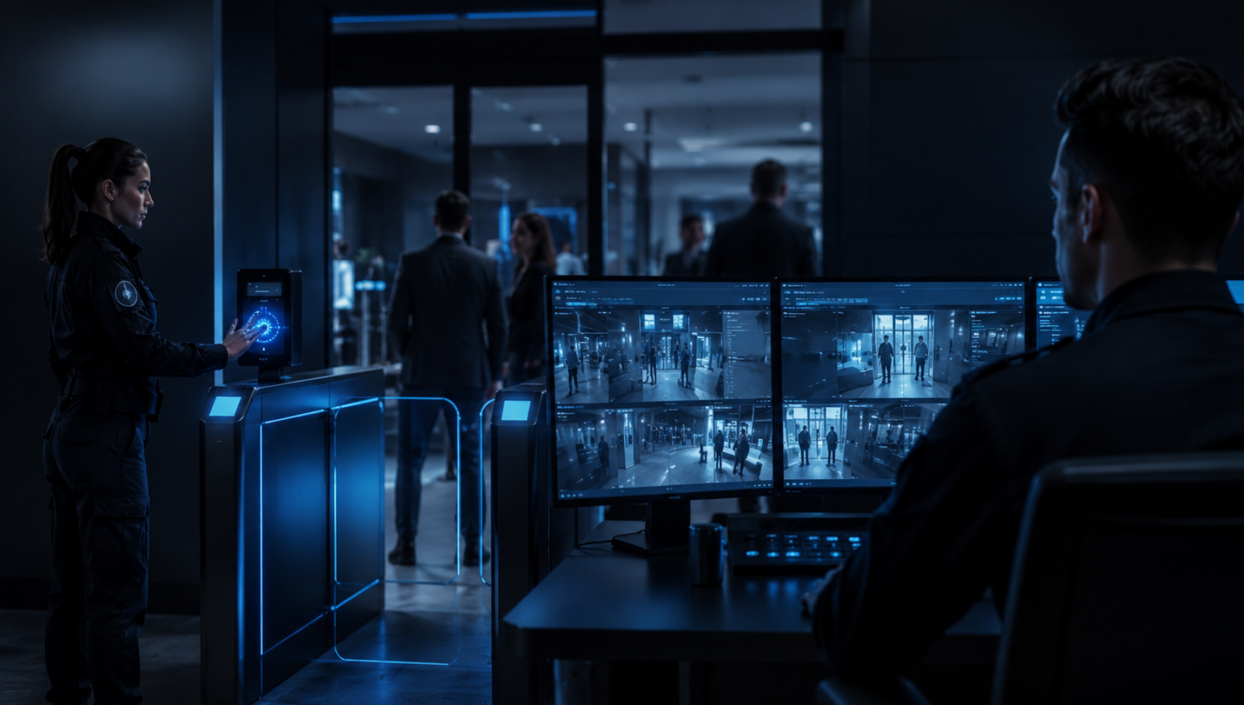 Venue security view of Facinos access control