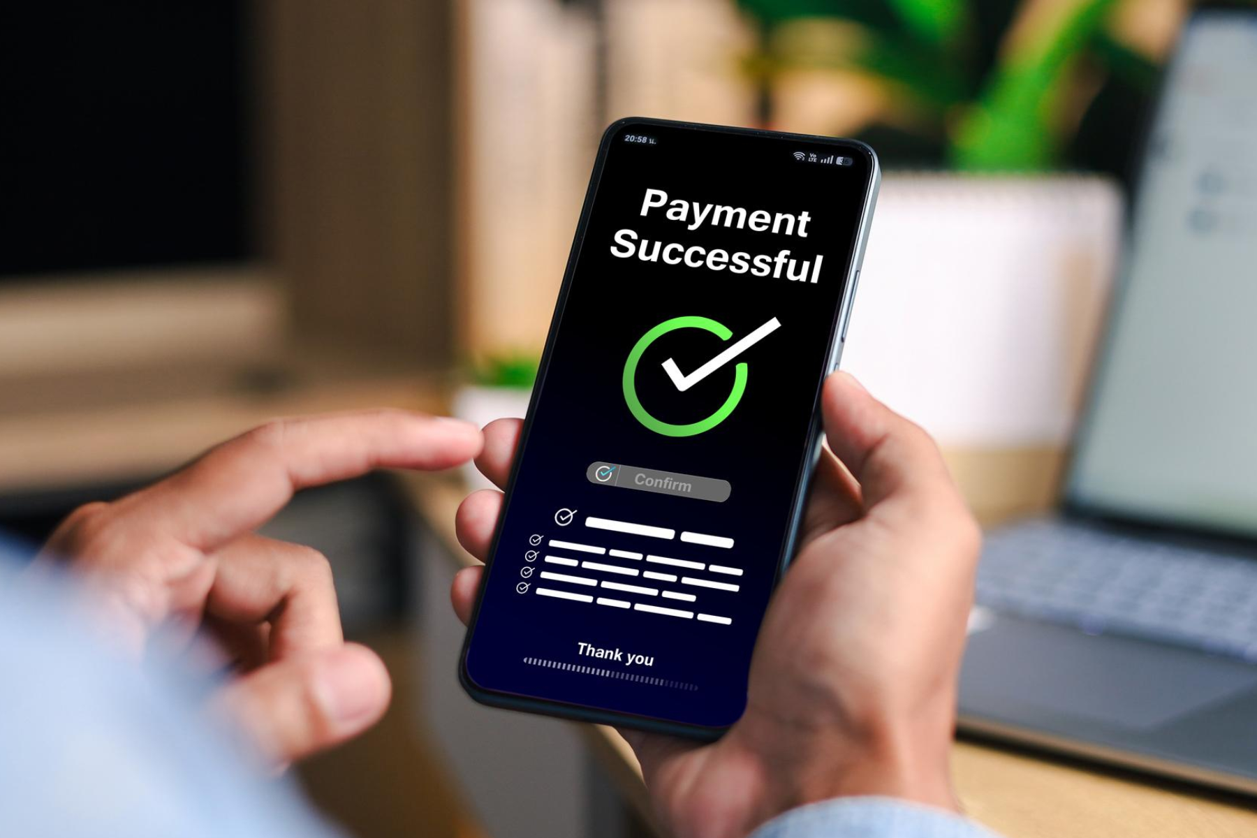Facinos hotel flow: secure reception check-in and payment with guest consent