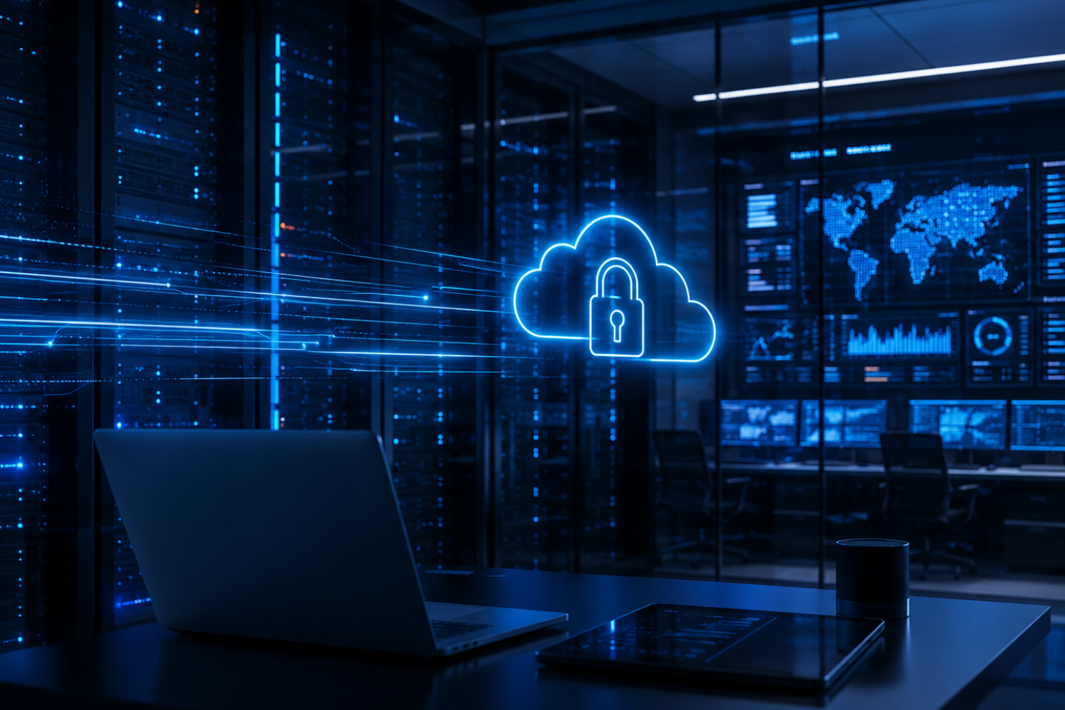 Facinos platform layer: encryption, monitoring, audit logs, and resilient infrastructure for approvals